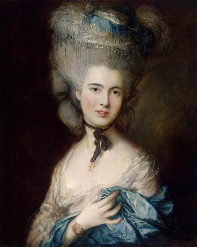 Lady in Blue (c. 1780)
