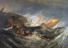 The Wreck of a Transport Ship (c. 1810)