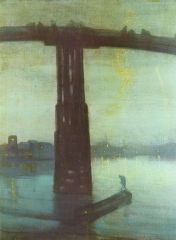 Nocturne, Blue and Gold - Old Battersea Bridge (1872)