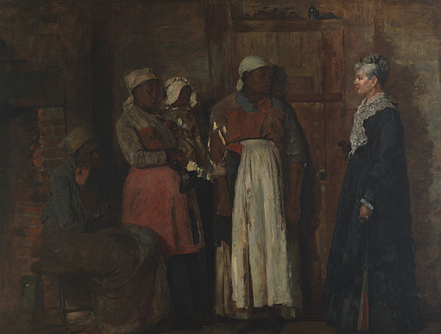 A Visit from the Old Mistress, 1876