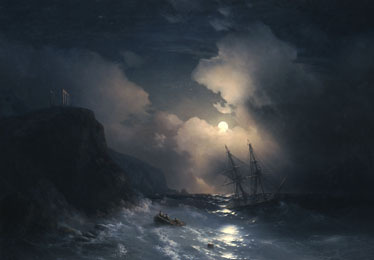 Tempest by Sounion, 1856