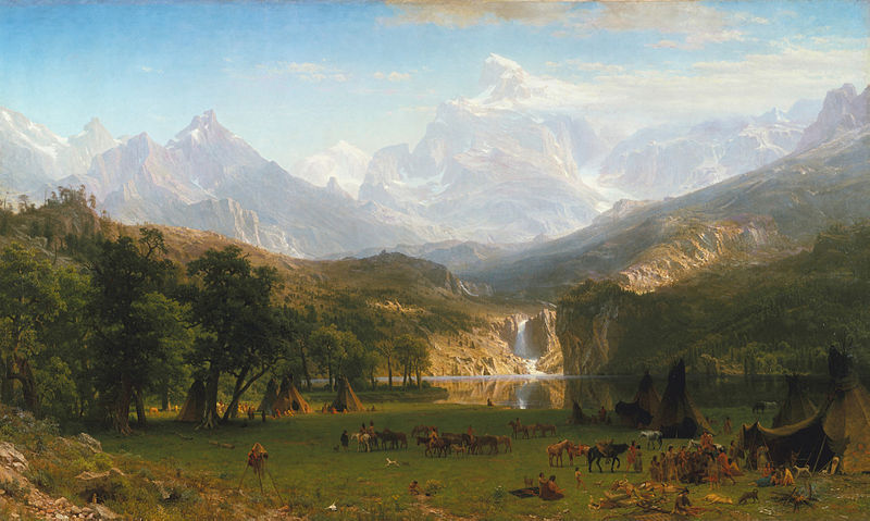 The Rocky Mountains, Lander's Peak (1863)