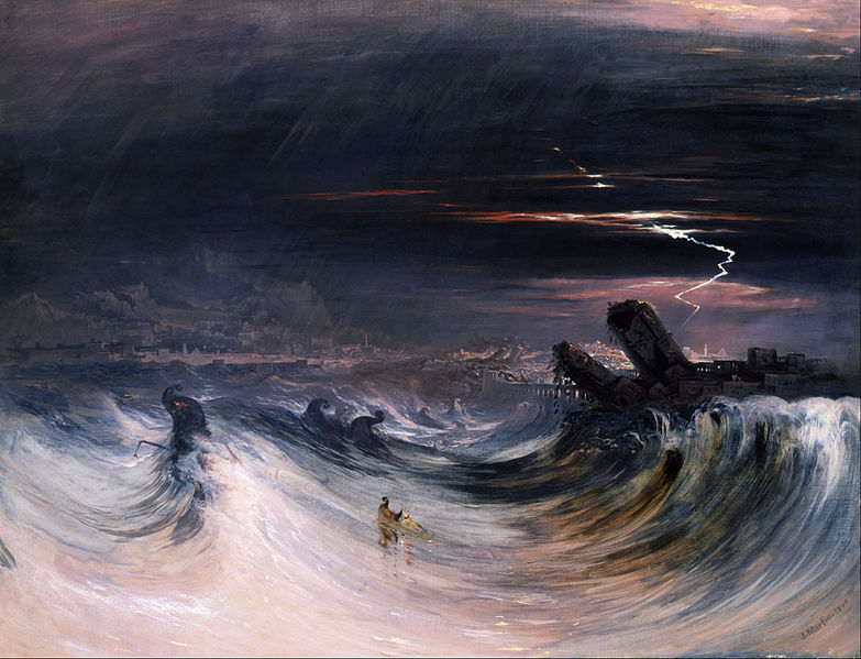 John Martin - Destruction of Tyre