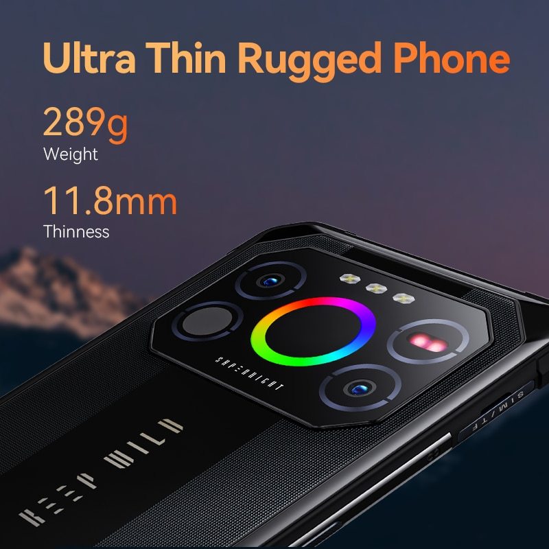 [World Premiere] IIIF150 Air1 Ultra+ Rugged Smartphone 6.8' FHD+ 12GB 256GB 7000mAh Ultra-thin Rugged 120Hz G99 64MP Cellphone
