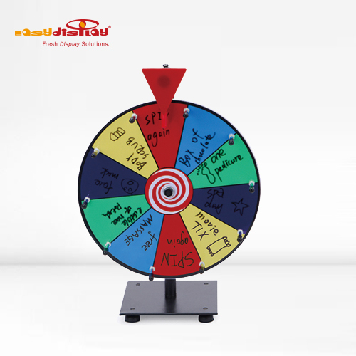 30cm Fortune spinning prize wheel Tabletop 12inch