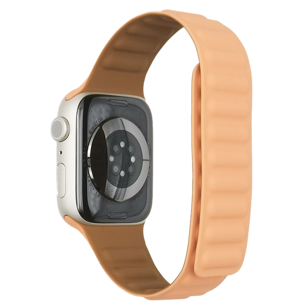 Magnetic Loop Waterproof Silicone Watch Band - Universally Compatible with Apple Watch Series 1-7 and SE - Perfect for Active Lifestyle and All-Weather Use