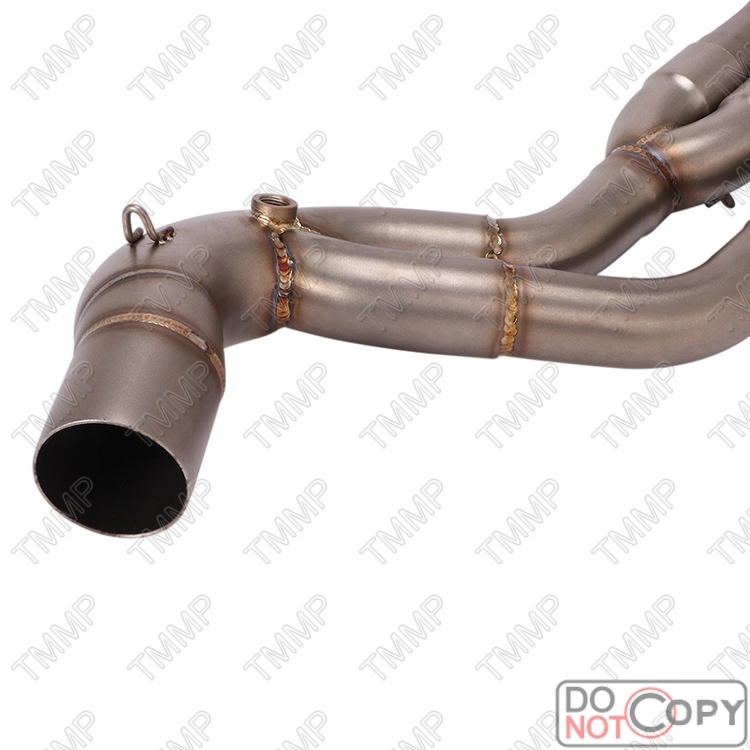 Modified exhaust pipe (front section - titanium alloy)