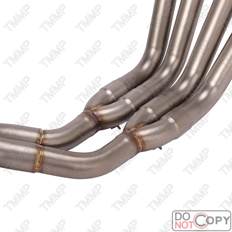 Modified exhaust pipe (front section - titanium alloy)