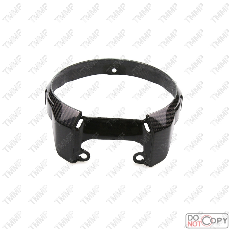 Modified carbon fiber front headlight frame body shell