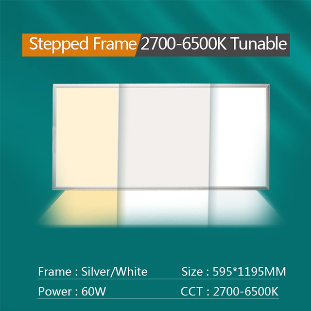 2.4G 595*1195mm 60120 CCT Tunable 2700-6500K LED Panel Light