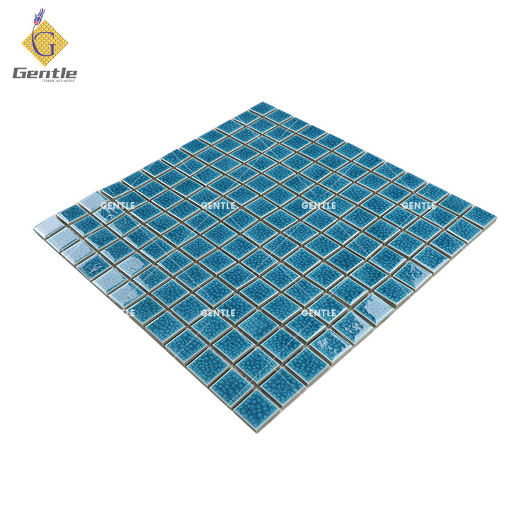 300*300 Blue swimming pool mosaic tile