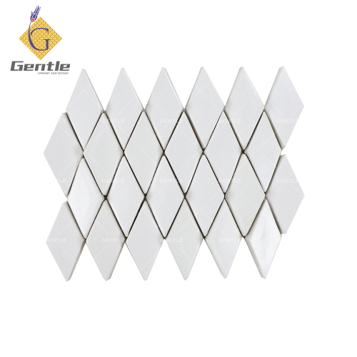 Diamond Shaped Rhombus Art Tiles