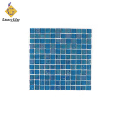 Wholesale 304*304 Blue Crystal Glass Mosaic Sheet