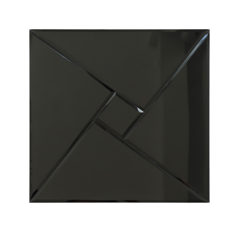 Custom Silver Windmill Shape Mirror Glass Mosaic Tiles