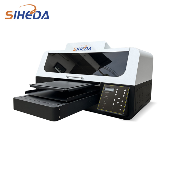 A3 Size Direct to Garment Industrial UV Flatbed DTG Printer for T-shirt Shoes Canvas Bag