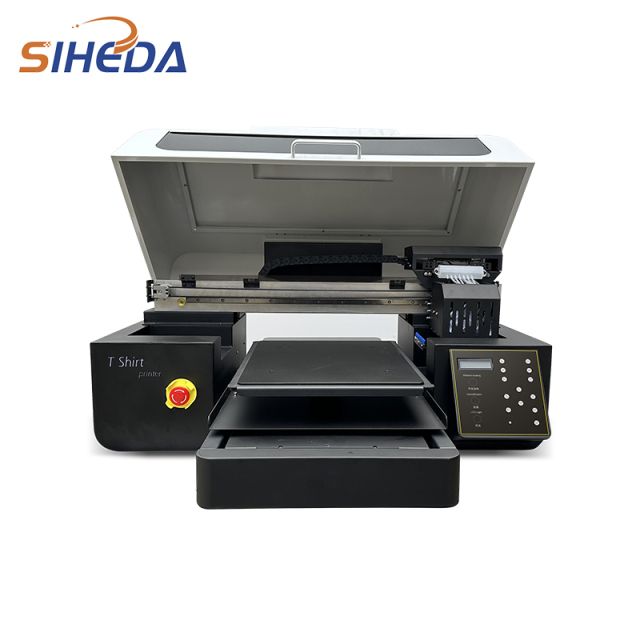 A3 Size Direct to Garment Industrial UV Flatbed DTG Printer for T-shirt Shoes Canvas Bag