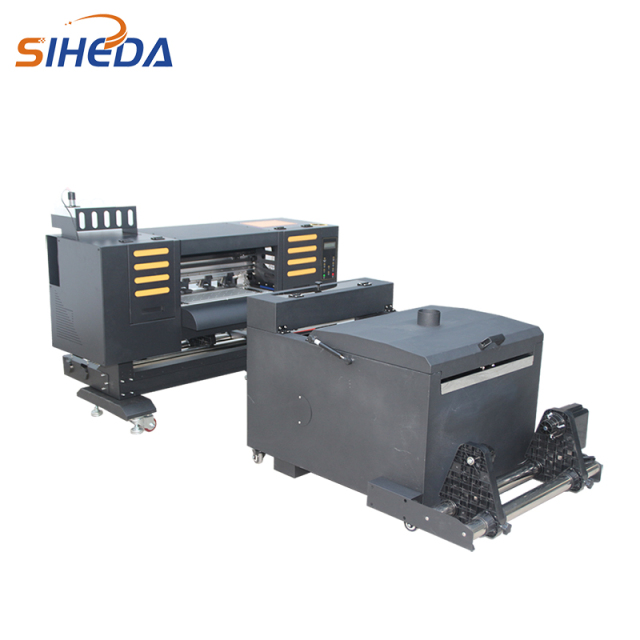 Siheda Small Printing Shop A2 PET Film Custom Print DTF Printer with Powder Shaker Set