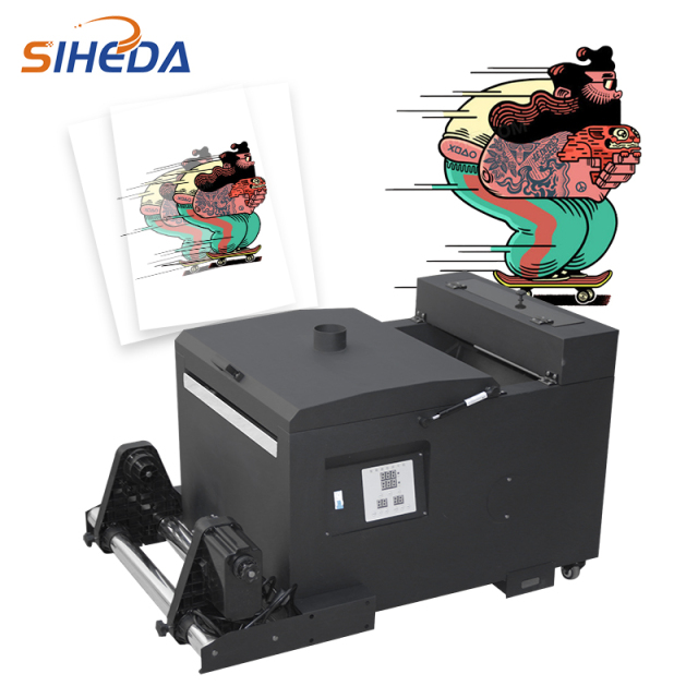 SIHEDA Hot Sale A2 Size 42cm PET Film DTF Powder Coat Oven For T Shirt Printing