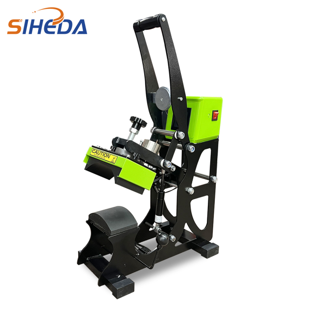 SIHEDA Manual Operation Cheap Price T Shirt Hat Heat Press Machine for Sublimation Heat Transfer Printing