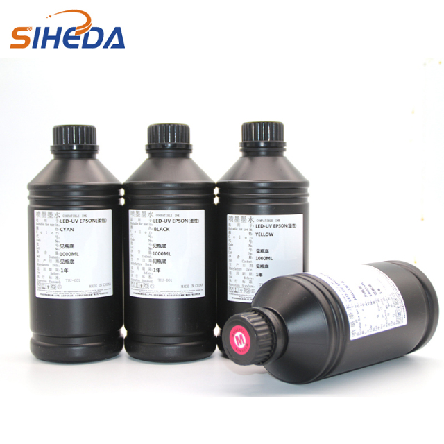 SIHEDA Wholesale High Quality Professional 500ML/Bottle UV Ink for UV Printer