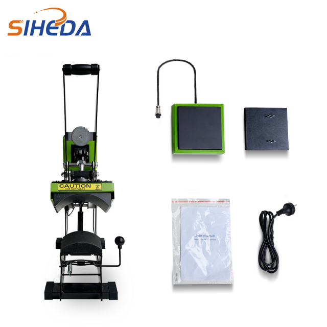 SIHEDA Manual Operation Cheap Price T Shirt Hat Heat Press Machine for Sublimation Heat Transfer Printing