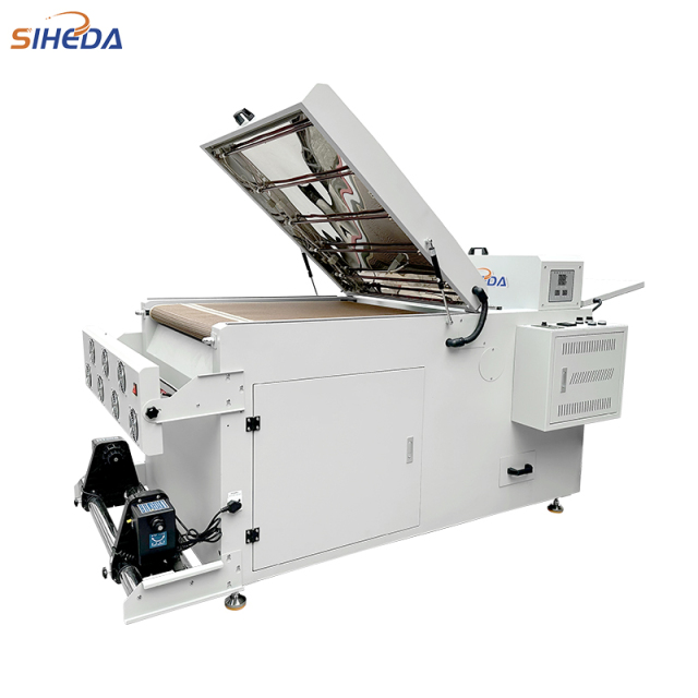 2023 Hot Sale White Ink Digital Dtf Printer Powder Vibration Dryer with Powder Vibrating Screen All in One