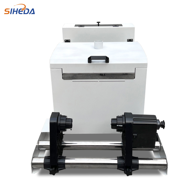 Siheda Garment Thermal Transfer Digital Inkjet Double Head Xp 600 Dtf Printer A3 with Dryer and Vibrator