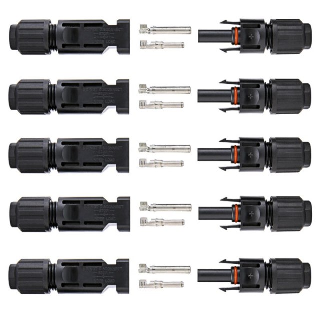 PV Extension Cable Male Female MC4 Connector 30A 1000V 1500V Solar Panel Connection Waterproof IP67 Installation