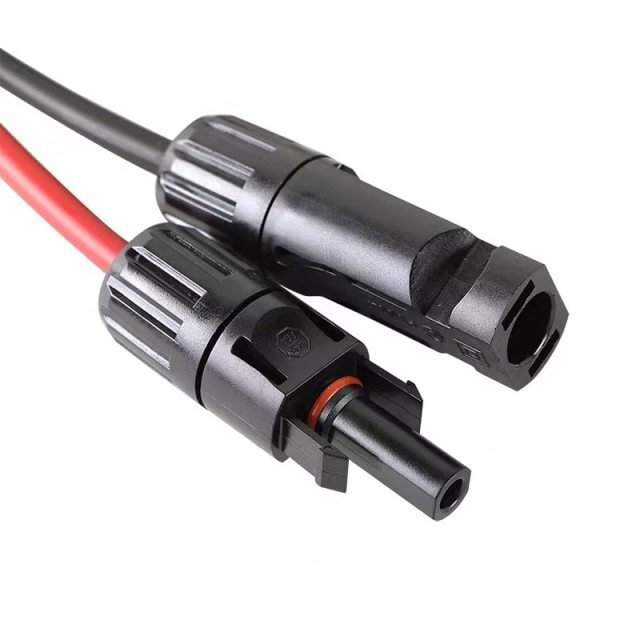 1 Pair Solar PV Extension Cables With MC4 Connector Pure Copper Wire TUV Photovoltaic Solar Panel Extend Line 10 12 14 AWG