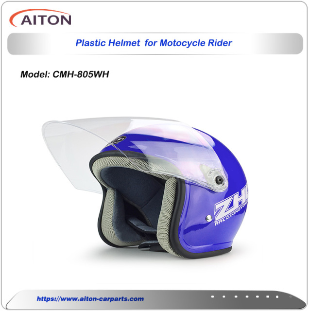 Plastic Helmet for Motorcycle or Bicycle Rider