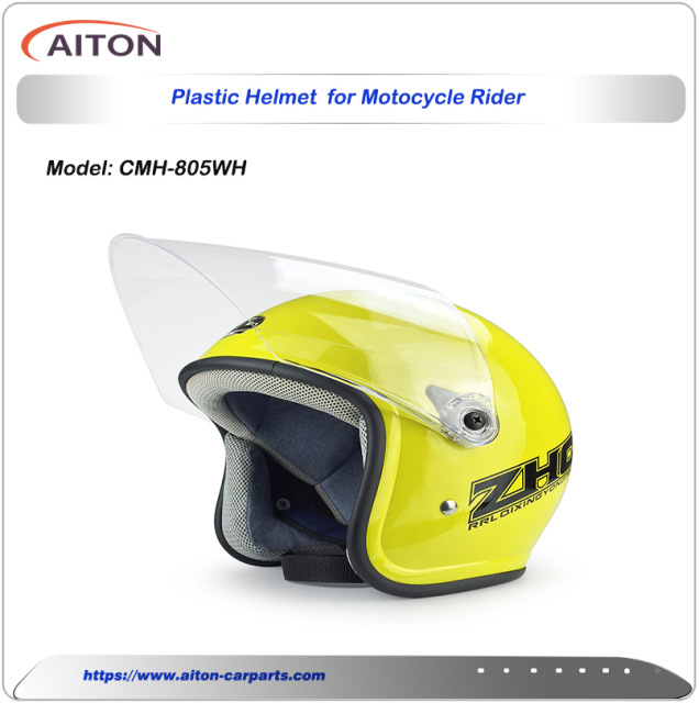 Plastic Helmet for Motorcycle or Bicycle Rider