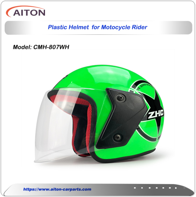 Plastic Helmet for Motorcycle Rider