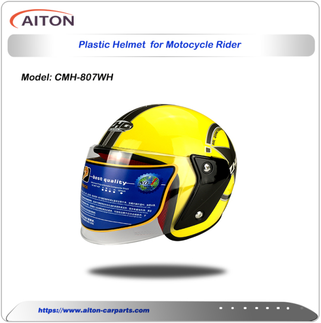 Plastic Helmet for Motorcycle Rider