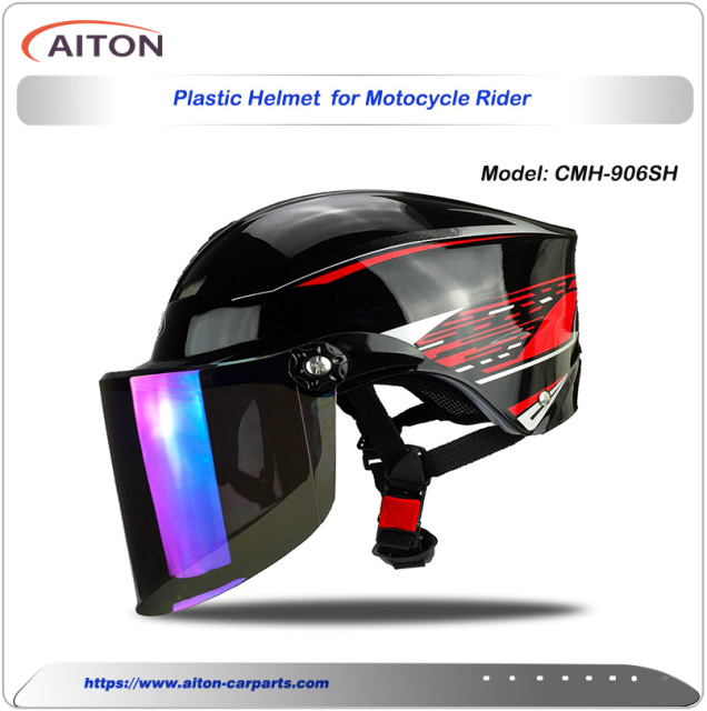 Plastic Helmet for Electric Bicycle Riders