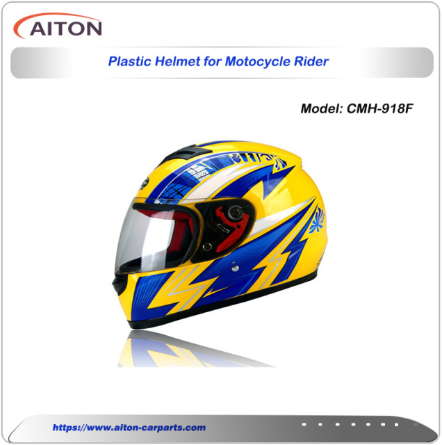 Full plastic Helmet fo sport bicycle rider or Racing car driver