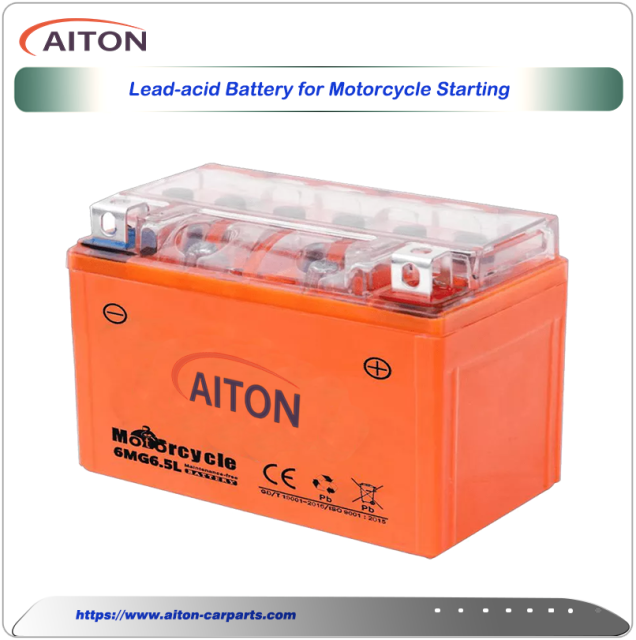 Motorcycle Starting Battery, Lead-acid Battery