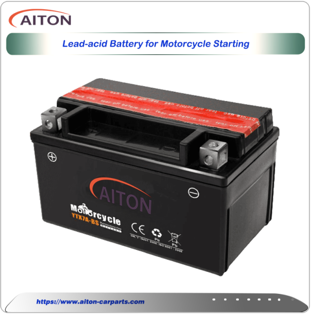 Motorcycle Starting Battery, Lead-acid Battery