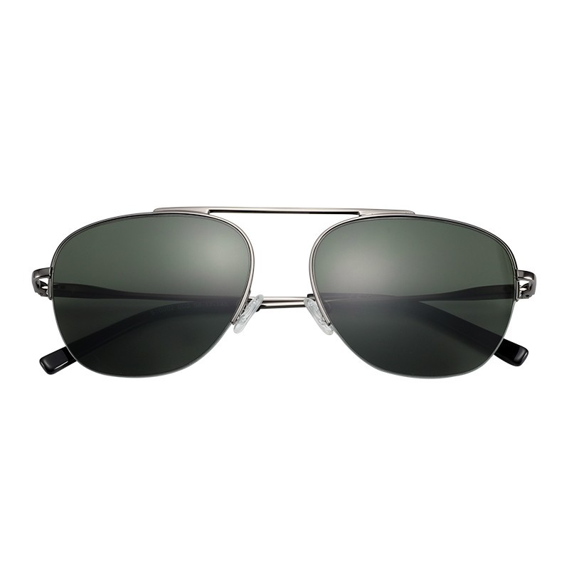 Metal Pilot Sunglasses for Women Men Mirror Coating UV400 Driving Shades Brand Design Pilot Male Polarized Sun Glasses