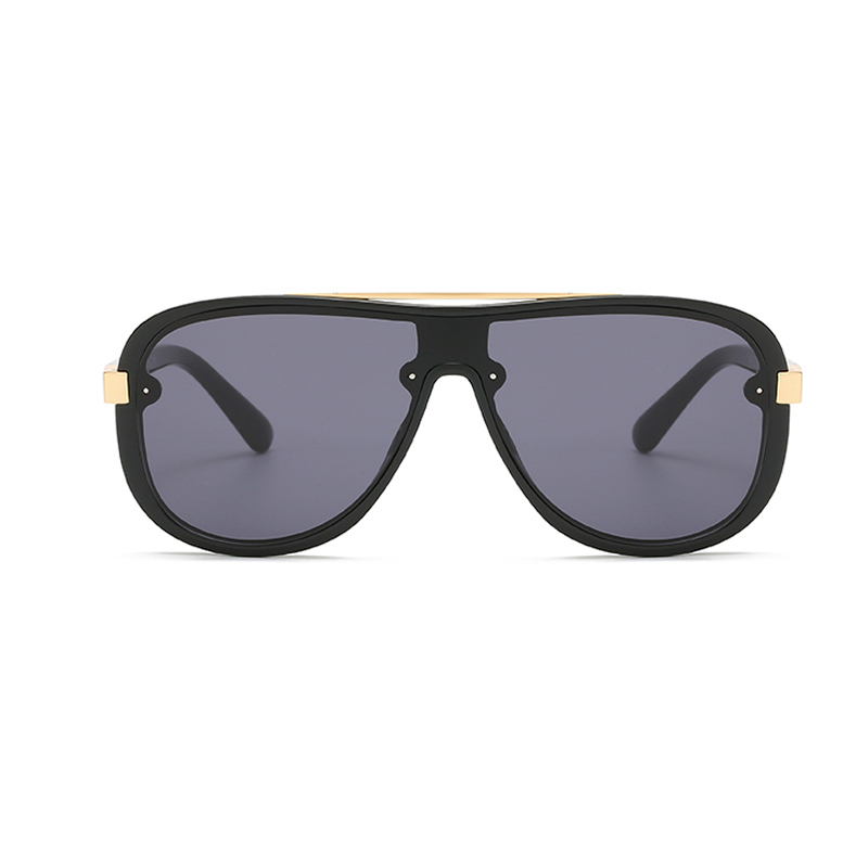 Oversized One Piece Polarized Sunglasses Men Big Sports Goggle Windproof Outdoor UV400 Driving Shades Sun Glasses