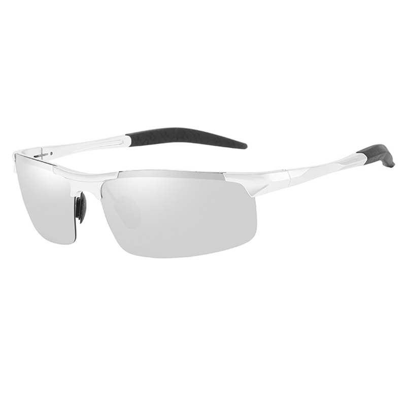 Rimless Polarized UV400 Sunglasses for Men Outdoor Sports Goggles Fishing Driving Eyewear Polaroid Shades Sun Glasses