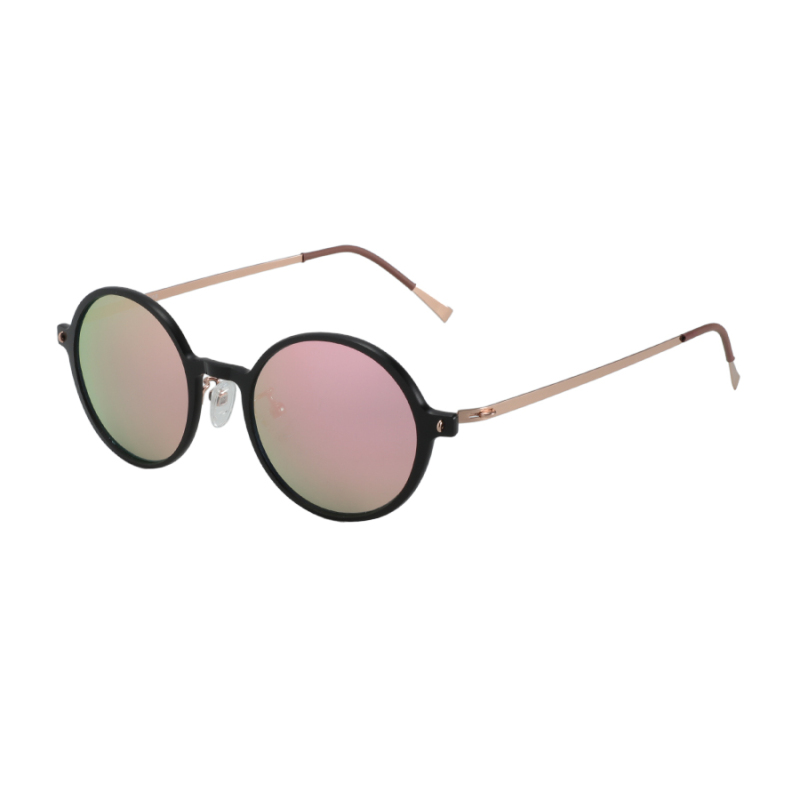 Titanium Sunglasses Men Vintage Small Round Polarized Sun Glasses for Women 2020 Retro Mirrored UV400 Driving Shades