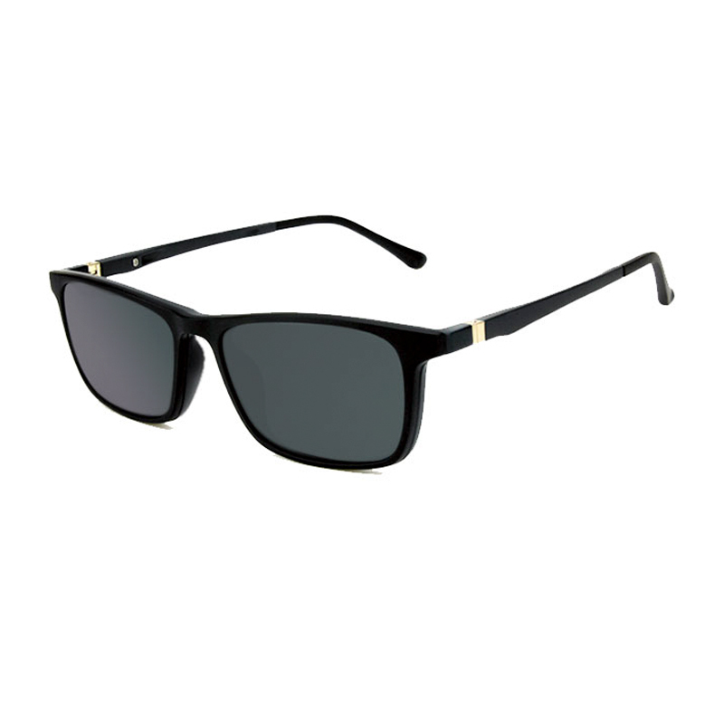 2 In 1 Polarized Optical Magnetic Sunglasses for Men Magnet Clip on Eyewear Polaroid Prescription Sunglasses Frames