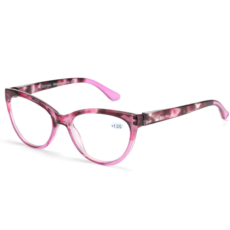 Cat Eyes Reading Glasses Floral Prebyopia Spectacles For Women Optical Hyperopia Eyeglasses Eyewear Diopter+1.0to+4.0