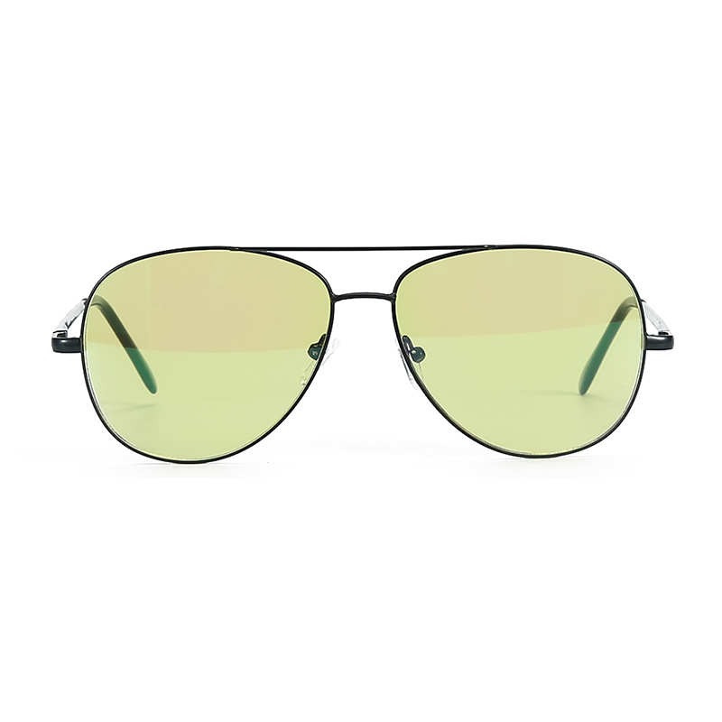 Anti-glare Night Vision Driving Sunglasses Car Drivers Alloy Pilot Sunglasses Night Vision Goggles Auto Accessories