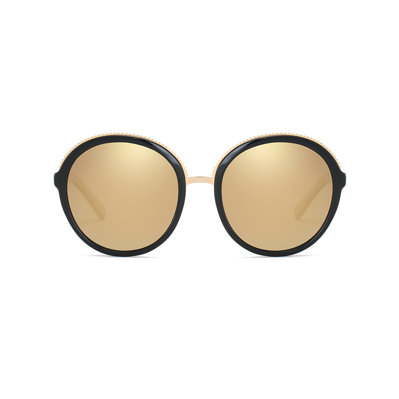 2020 Women Sunglasses Polaroid Lens UV400 Retro Round Driving Polarized Gradient Sun Glasses Frame Fashion Eyewear