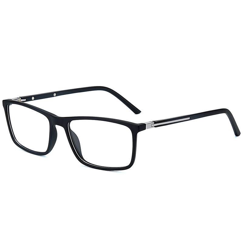 Plastic Prescription Glasses Men Ultralight Square Myopia Prescription Eyeglasses Retro Optical Frame Eyewear