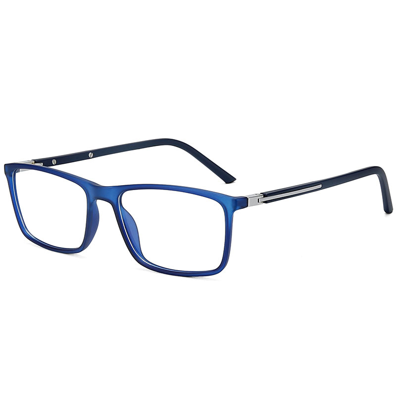Plastic Prescription Glasses Men Ultralight Square Myopia Prescription Eyeglasses Retro Optical Frame Eyewear
