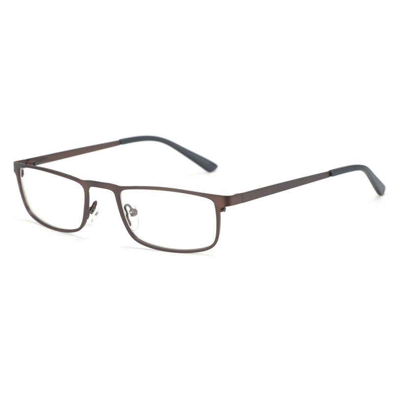 Alloy Square Optical Clear Glasses Frame Men Myopia Hyperopia Eye Glasses Prescription Frame Eyewear Men Accessories