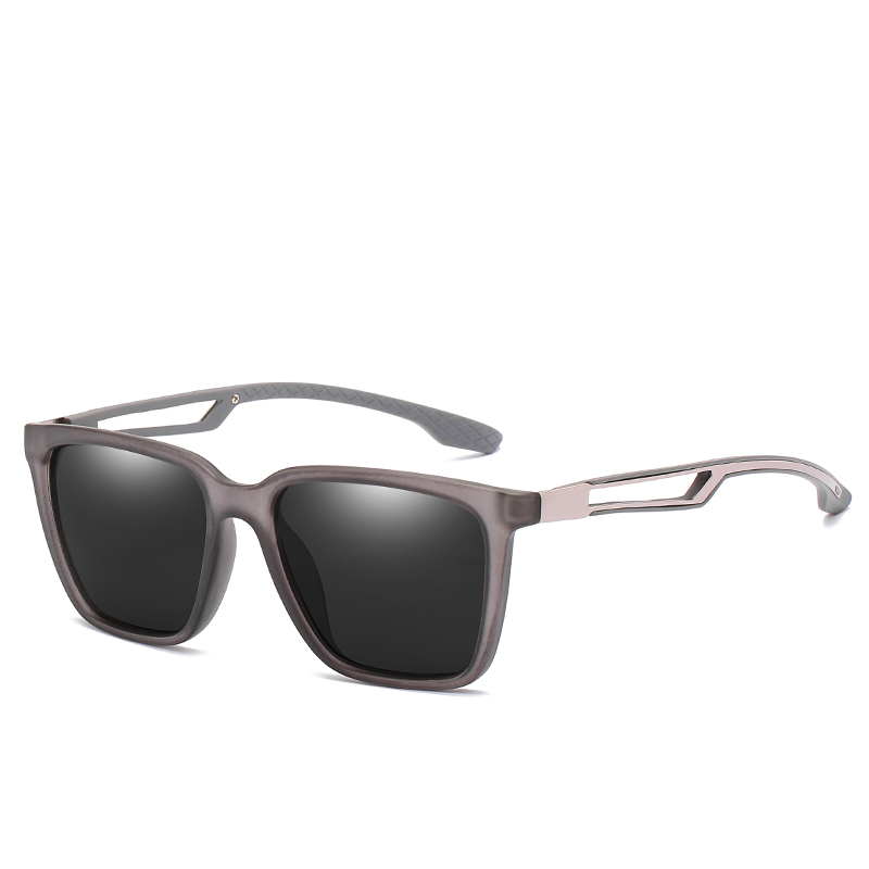 Trendy sun glasses style big pc frame material fashion frame polarized sunglasses
