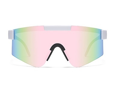 TR90 One-piece Polarized Sports Sunglasses Cycling Sun Glasses for Men